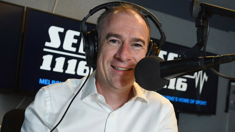 Image result for Melbourne-based sports broadcaster and writer Gerard Whateley