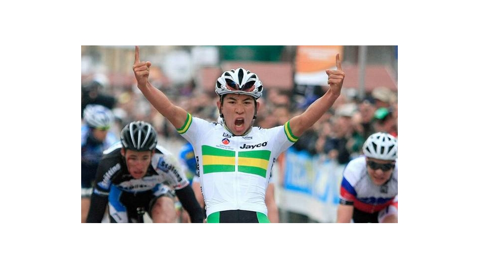 A win for Caleb in the Tour de L’avenir